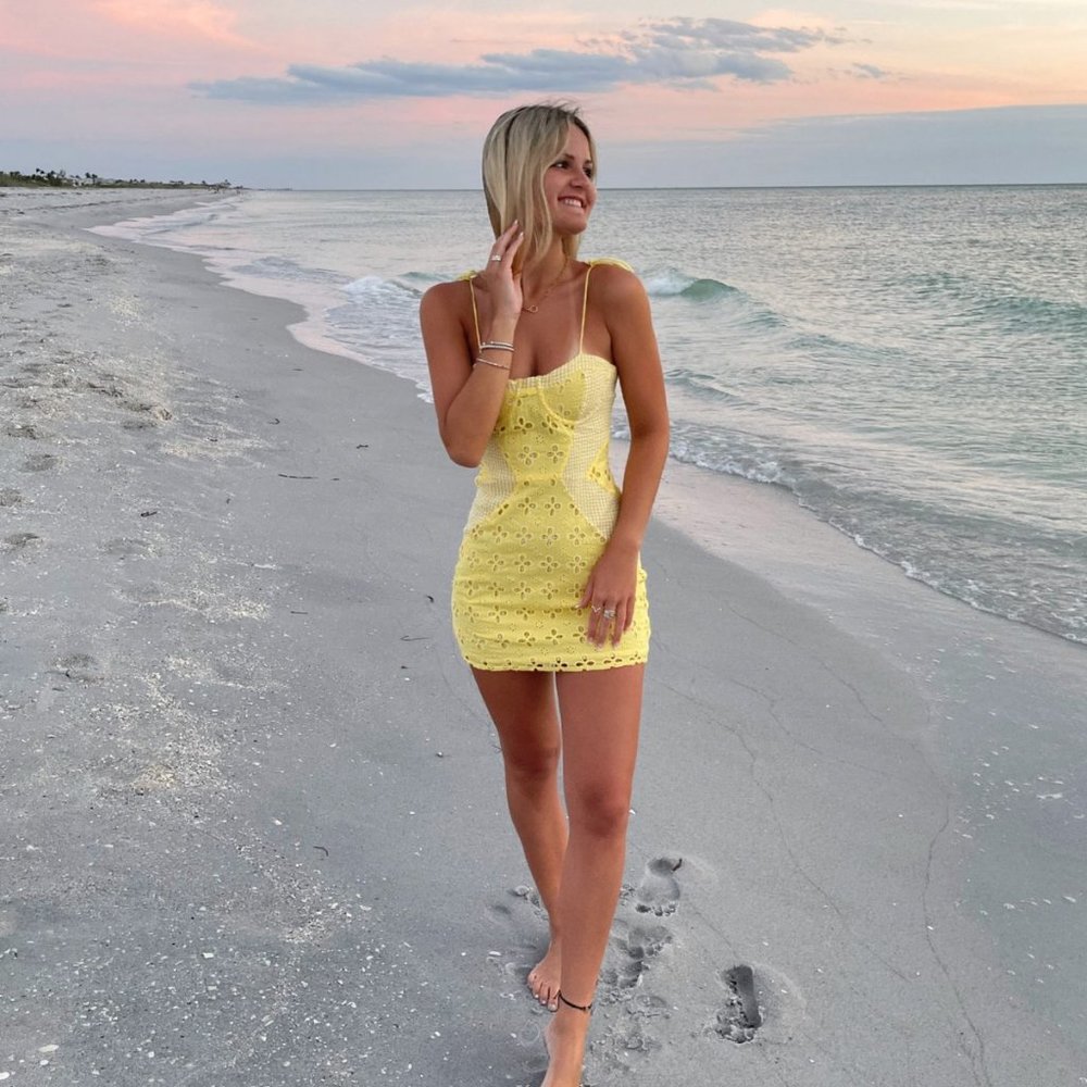 Yellow dress